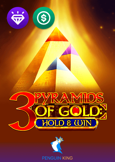 3 Pyramids of Gold Hold and Win