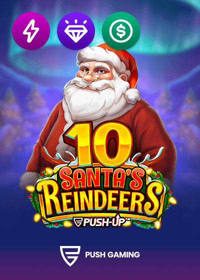 10 Santas Reindeers