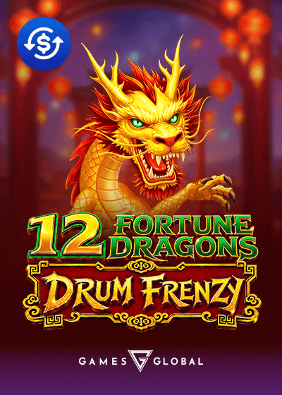 12 Fortune Dragons Drum Frenzy