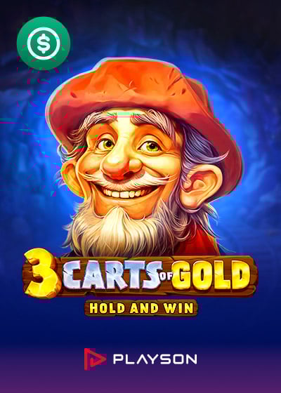 3 Carts of Gold Hold and Win
