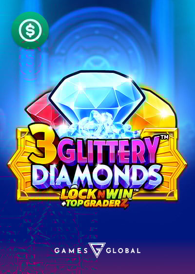 3 Glittery Diamonds