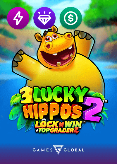 3 Lucky Hippos 2