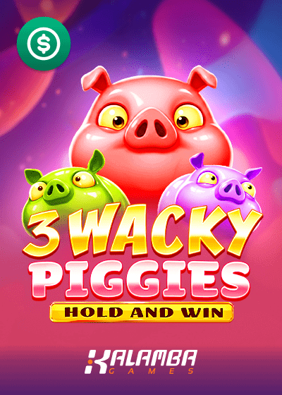 3 Wacky Piggies Hold and Win