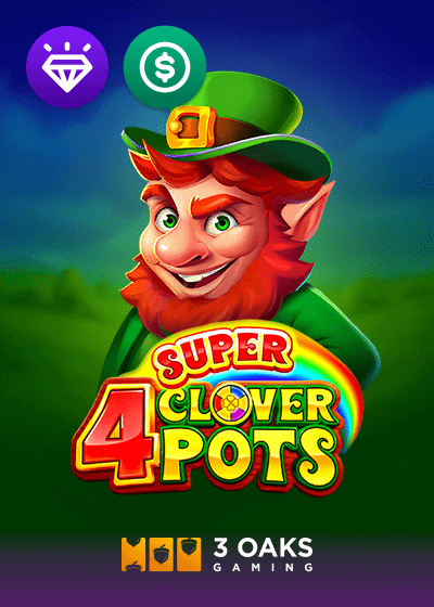 4 Super Clover Pots