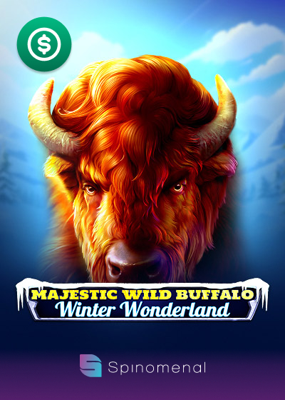 Majestic Wild Buffalo Winter Wonderland