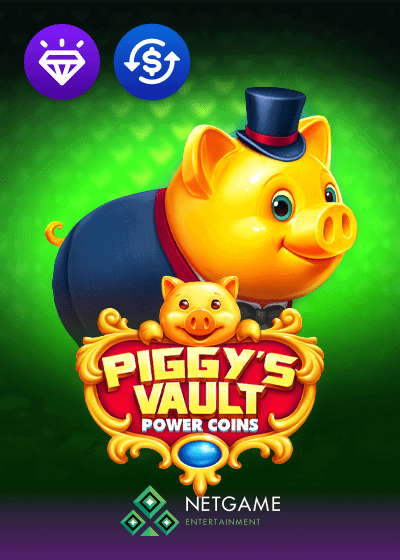 Piggys Vault Power Coins