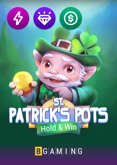 St Patricks Pots Hold and Win