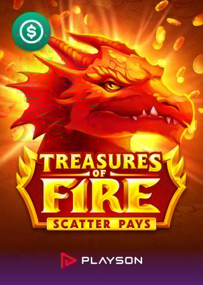 Treasures Of Fire: Scatter Pays